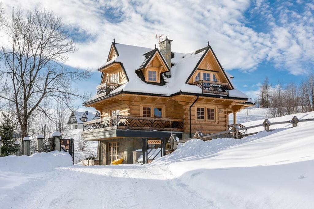 Willa Pitoniowka Z Sauna, Netflix Oraz Xbox One Koscielisko Bagian luar foto