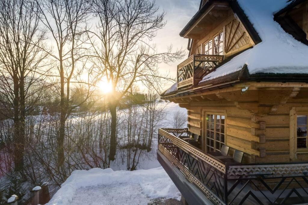 Willa Pitoniowka Z Sauna, Netflix Oraz Xbox One Koscielisko Bagian luar foto